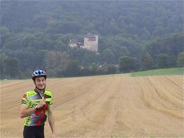 Tao provides commentary for the video about our first hostel from Mariansteinstrasse, 0.8 miles into the ride